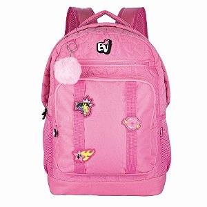 Mochila EMILLY VICK College Coração Rosa