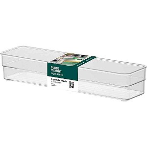 Organizador Diamond Cristal 30X7,5X5,2CM