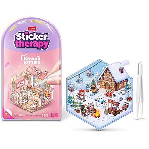 Brinquedo Diverso Cenario 3D KIT Adesivos Sticke