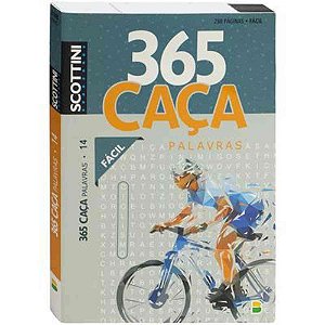 Livro de Atividades CAÇA-PALAVRAS 365 Nº 14 288 Páginas