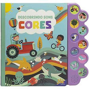 Livro Sonoro Cores 28,8X27,2CM 10 Páginas