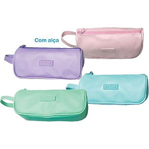 Estojo Simples TONS Pastel com ALÇA (sortido)