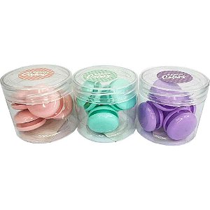 ímã Redondo 3CM TONS Pastel (sortido) Pote com 10 Unidades