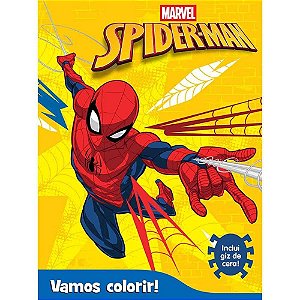 Livro Infantil Colorir SPIDER-MAN