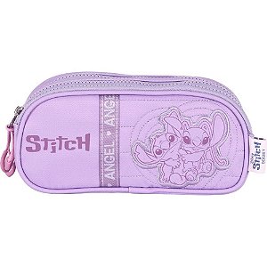 Estojo Triplo STITCH Violeta Tecido