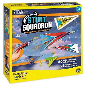 Brinquedo Criativo CFK STUNT Squadron Paper Avioe