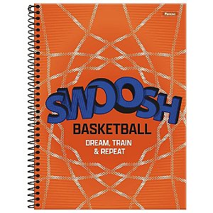Caderno 15X1 Capa Dura Hoop 240 Folhas Pacote com 02