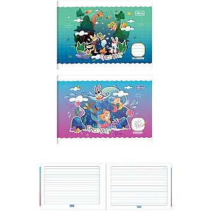 Caderno Desenho 1/4 Spice KIDS 40 Folhas MASC/FEM. BRO Pacote com 20