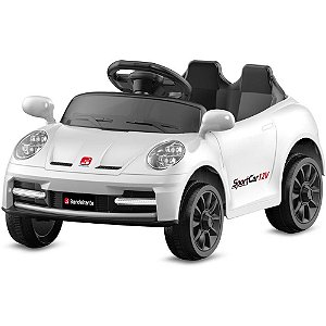 Veículo Elétrico SPORT CAR R/C 12V Branco