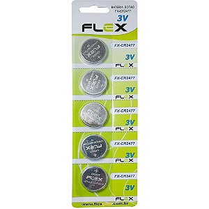 Pilha Bateria Botão CR2477 3V. CT.COM 05