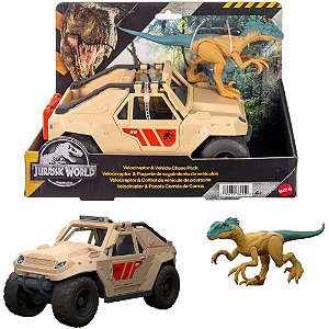 Boneco e Personagem JW Veículo e Dinossauro