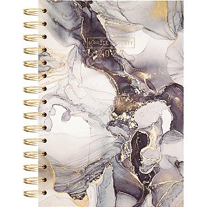Agenda 2027 Marble I ESP CD 14X20CM 160 Folhas