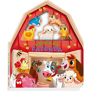 Livro Infantil Ilustrado Maleta UM Dia NA Fazenda