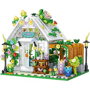 Brinquedo para Montar Mini Cidade Florista 769PCS