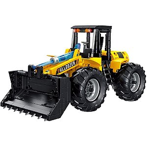 Brinquedo para Montar Trator com LUZ e água 541PCS