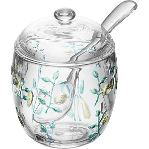 Utensílio Doméstico Acucareiro Siciliano com Colher