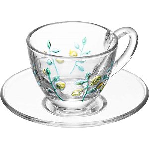 Xícara Café Siciliano CRIST 80ML 1 Conjunto