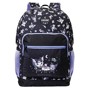 Mochila Kuromi College Preta GR