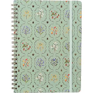 Caderno 01X1 Cp.dura Colegial Jardim Verde 80F