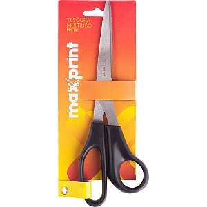 Tesoura Multiuso Preta MX-T21 21CM