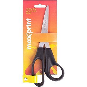 Tesoura Multiuso Preto MX-T18 18CM