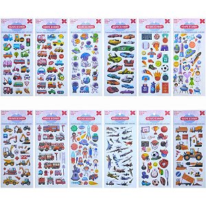Adesivos Decorados 10X24CM. BOY KIDS Cart.sortida PCT.C/24