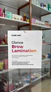 Kit Profissional Brow Lamination Glance Rare Way: Sobrancelhas Alinhadas, Volumosas e Tratadas