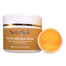 Pasta Mágica Gold Dourada Sourcil 15g