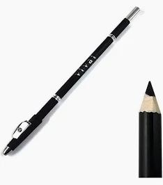 Lápis Preto Delineador Para Os Olhos Com Apontador - Vivai