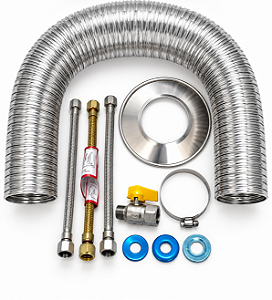 KIT INSTALAÇÃO AQUECEDORES A GÁS CONEXÃO 1/2