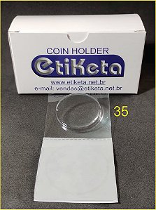 COIN HOLDER PET - 35 mm