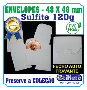 ENVELOPES SULFITE Moedas