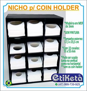 NICHO para COIN HOLDER