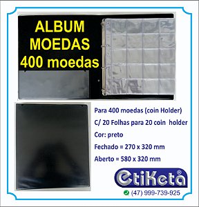 ALBUM para 400 moedas