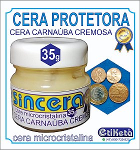 CERA PROTETORA - CARNAÚBA - 35g