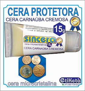 CERA PROTETORA - CARNAÚBA - 15g