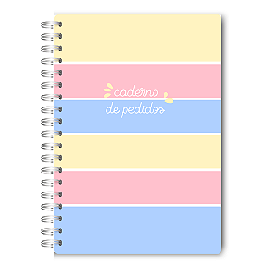 Caderno de pedidos