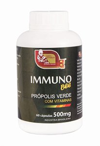 Própolis Verde Com Vitaminas para imunidade 60 Cápsulas 500mg