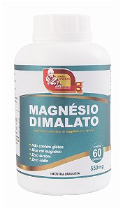 Magnesio Dimalato 60 Cápsulas 550mg