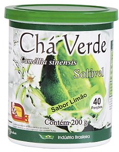 Chá Verde Solúvel 200g Sabor Limão