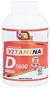Vitamina D 2000UI 60 Cápsulas 250mg