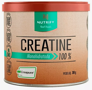 Creatina Creatine 100%  Creapure 300g  Nutrify