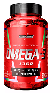 Ômega 3 Ultra Concentrado 1360mg 60 cápsulas