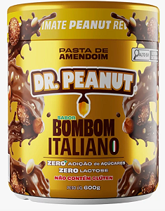 Pasta De Amendoim Gourmet 600g Sabor: Bom Bom Italiano Dr. Peanut
