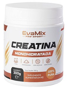 Creatina Monohidratada pura 300g sabor: Neutro