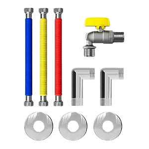 Kit Instalação Completo Para Aquecedor De Passagem A Gás marca censi modelo 7560