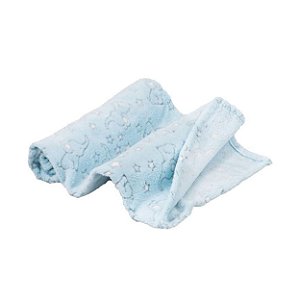 Cobertor Infantil Manta Clingo C7012 Elefante Azul