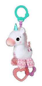 Unicórnio de Pelúcia de Pendurar com Mordedor Sparkle n Shine Clingo Bright Starts