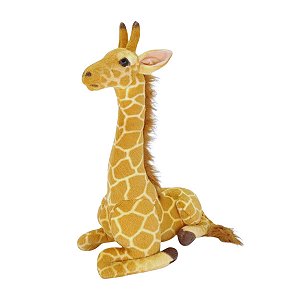 Girafa de Pelúcia Realista 56cm Fofy Toys Macia e Antialérgica