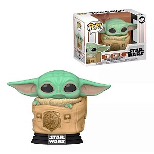Funko Pop! Baby Yoda The Child #405 Star Wars Original Fofo e Colecionável